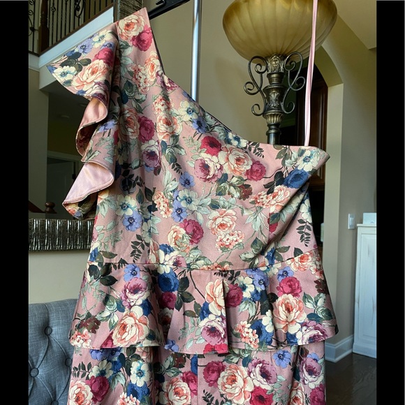 GIANNI BINI Off-Shoulder Ruffle Dress - Picture 4 of 9